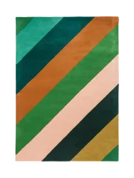 Designer Wollteppich „Sherbet Stripe“ - handgetuftet Harlequin