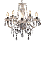 Kronleuchter „Diamonds“ 5-flammig Invicta Interiors
