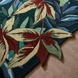 Designer Teppich „Robin`s Wood“ - handgetuftet, aus 100% reiner Schurwolle Sanderson