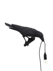 LED Design Wandlampe „Bird looking left“ Seletti