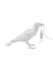 LED Design Tischlampe „Bird Waiting“ Seletti