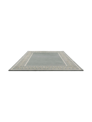 Designer Teppich „Linnean Porcelain“ - handgetuftet, aus reiner Schurwolle & Viskose Sanderson
