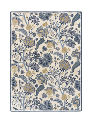 Designer Teppich „Shalimar“ - handgetuftet, aus reiner Schurwolle & Viskose Sanderson