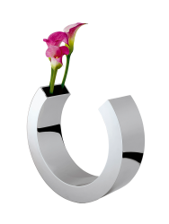 Design Vase „Omega“ Ø 27 cm Philippi