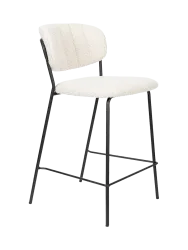 Hochwertiger Barstuhl „Jolien“ White Label by Bloomingloft