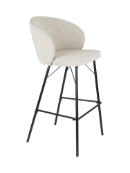 Hochwertiger Barstuhl „Joe“ White Label by Bloomingloft