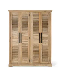 Massiver Schrank „Venecia“ 4-türig, 150 x 190 cm Giner & Colomer