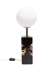 Grosse Design Deckelvase „Toiletpaper Lipstick“ Seletti