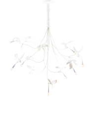 LED Design Pendellampe „Bird Chandelier“ Seletti