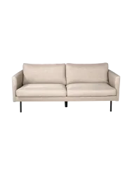 2-Sitzer Samtsofa „Zoom“ Hellbraun VE DESIGN