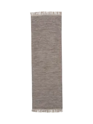 Design Wollteppichläufer „Cyrus“ 250 x 80 cm Beige VE DESIGN