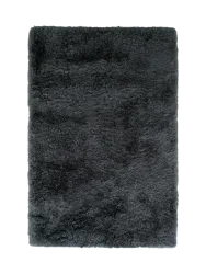 Design Hochflor-Teppich „Grace“, verschiedene Grössen Dunkelgrau VE DESIGN