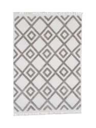 Design Teppich „Towa“ - 160 x 230 cm Beige/Braun VE DESIGN