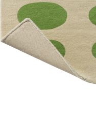 Designer Teppich „Optical Oval“ - handgetuftet, aus 100% reiner Schurwolle ORLA KIELY