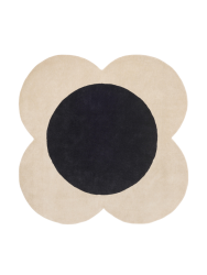 Designer Teppich „Flower Spot“ - handgetuftet, aus 100% reiner Schurwolle ORLA KIELY