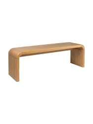 Massives Design Sitzbank „Brave“ 140 x 45 cm Zuiver