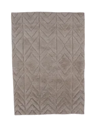 Design Teppich „Zoe“ aus Wolle, verschiedene Grössen Beige VE DESIGN