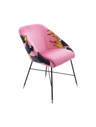 Design Polster Sessel „Toiletpaper Lipsticks“ Seletti