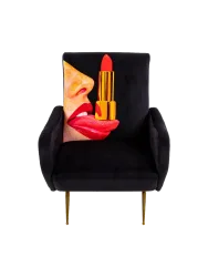 Design Loungesessel „Toiletpaper Tongue“ Seletti