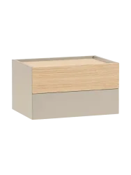 Design Nachttisch „Otto“, wandhängend Teulat