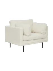 Design Samtsessel „Boom“ Creme VE DESIGN