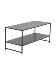 Couchtisch „Staal“ aus Metall Schwarz VE DESIGN