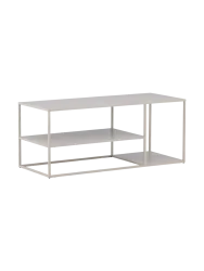 Flexibles Aufbewahrungsmöbel „Staal“ 120 x 50 cm Beige VE DESIGN