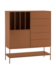 Grosses Design Highboard „Platt“ Teulat