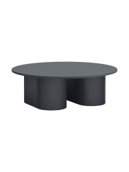 Runder Design Couchtisch „Totem“ Ø 110 cm Teulat
