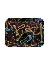 Design Serviertablett „Toiletpaper Snakes“ Seletti