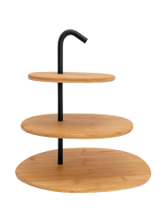 Organisch geformte Etagere „Malawi“, 3-stufig Cosy & Trendy