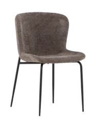 Stuhl 2er-Set Mando Braun B 48 cm - Stuhl 2er-Set