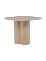 Esstisch Olav Braun Holz B 110 cm - Farbe: Hellbraun - Material: Eiche - Esstisch
