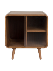 Massivholz Design Beistelltisch & Nachtisch „Rise“ Zuiver