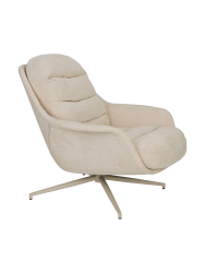 Drehbarer Design Loungesessel „Philly“ Zuiver