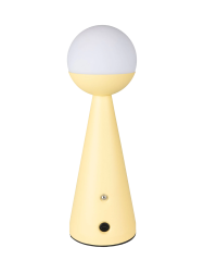 Wiederaufladbare & kabellose Design Tischlampe „Bello“ Zuiver
