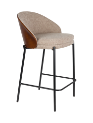 Hochwertiger Design Barstuhl „Rodin“ Dutchbone