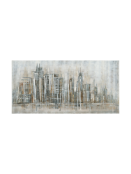 image LAND Bild New York Abstrakt Grau | Schubiger Möbel