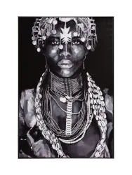 image LAND Bild Afrikanische Schönheit mit Schmuck  | Schubiger Möbel