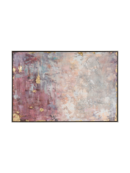 image LAND Bild Abstrakt in Rosa mit Gold Mehrfarbig | Schubiger Möbel