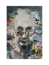 image LAND Bild Pop Art Albert Einstein  | Schubiger Möbel