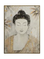 image LAND Gemälde Buddha mit Tauben  | Schubiger Möbel
