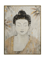 image LAND Gemälde Buddha mit Tauben  | Schubiger Möbel