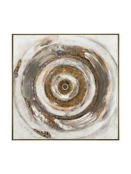 image LAND Bild Goldene Meditation Gelb | Schubiger Möbel