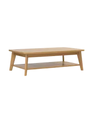 Rechteckiger Couchtisch „Kensal“ aus massivem Eichenholz MR.WOOD