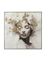 image LAND Bild Gold Flowered Beauty 2  | Schubiger Möbel