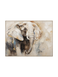 image LAND Gemälde Grey Coloured Elephant  | Schubiger Möbel