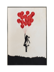 image LAND Bild Flying Ballon Girl  | Schubiger Möbel