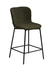 Design Barstuhl „Macedo“ Dunkelgrün Chosen by Bloomingloft