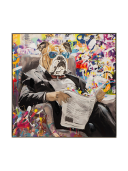 image LAND Gemälde Cool Bulldog  | Schubiger Möbel